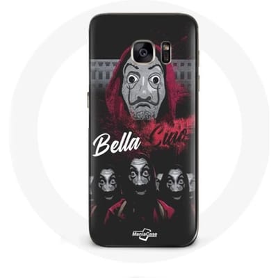 Samsung Galaxy S7 hoesje La casa de papel bella ciao-logo