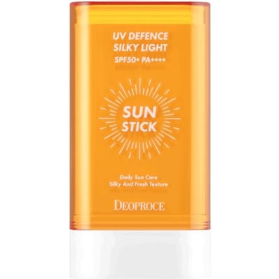 Deoproce UV Defense Silky Light Stick Solaire SPF50+ PA++++ 18g 1Pc