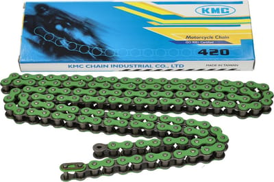 Ketting KMC 420 1/4 lengte 136 schakels groen