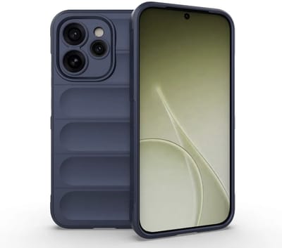 MobyDefend Hoesje - Geschikt voor Oppo Reno15 Pro - TPU Gripcase - Blauw