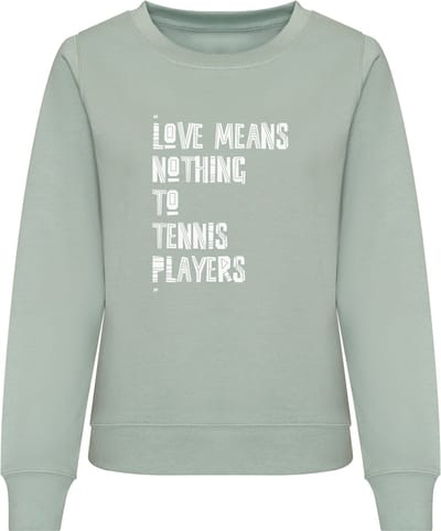 Dames tennistrui - Love means...