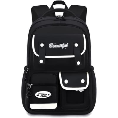 Basisschooltassen Voor Meisjes Schooltas Kawaii Lichtgewicht Kinderen Schoolrugzak Boekentas Reisrugzak Mochilas Cadeaus black