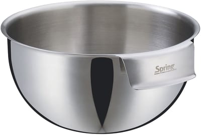 Spring - Beslagkom met handvat - 22 cm - 3,3 liter - Maatverdeling - Roestvrij staal