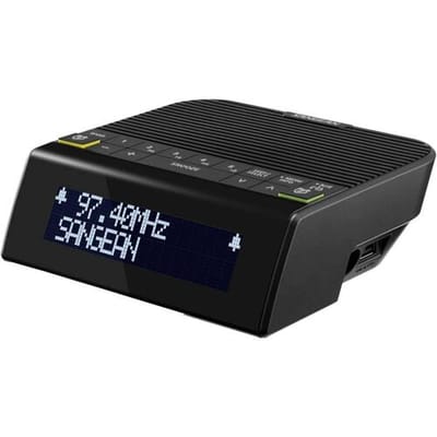 Sangean DCR-90 BT Wekkerradio DAB+, VHF (FM) Bluetooth Wekfunctie Zwart