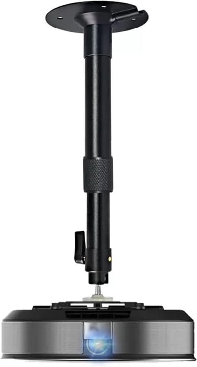 Projector Muurbeugel - Projector Ophanging - Thuisbioscoop Inrichting - Verstelbare Lengte - 25-40cm - Zwart