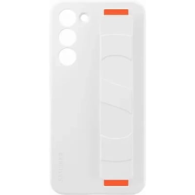 Samsung Silicone Grip Cover - Samsung Galaxy S23 Plus- Wit