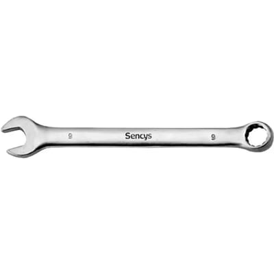 Sencys Ringsteeksleutel Chroom 9mm