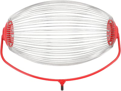 Fruitverzamelaar Groot – 32,5 x 18 cm – Snel Fruit en Noten Rapen – RVS Constructie – Voor Tuin en Boomgaard