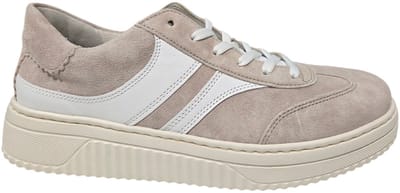 Gabor 86.406.33 Sneakers Beige Suede Dames Breedtemaat K - Beige - 38