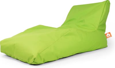 Whoober loungestoel zitzak Bali XL outdoor limoengroen - Wasbaar - Voor binnen en buiten