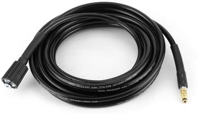 Wasmachine Slang - Hoge Druk Reinigingsslang voor Auto - Rubberen Pijp - 6 meter - Geschikt voor K2 K3 K4 K5 - Sterk Reinigen met 40MPa Water