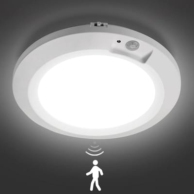 Draadloze Plafondlamp met Bewegingssensor en Batterij, 210LM, Geschikt voor Binnen en Buiten
