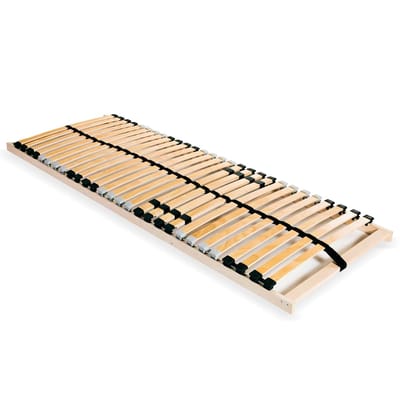 vidaXL - Lattenbodem - met - 28 - latten - 7 - zones - 70x200 - cm