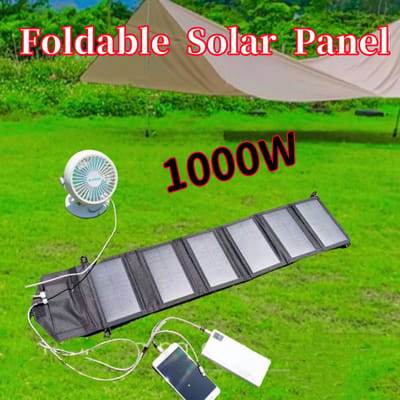 LS 1000W opvouwbaar zonnepaneel Zonnepaneel Camping Ecoworthy USB TypeC Mobiele telefoon opladen Outdoor PC Draagbare batterijbank Renogy 1000W