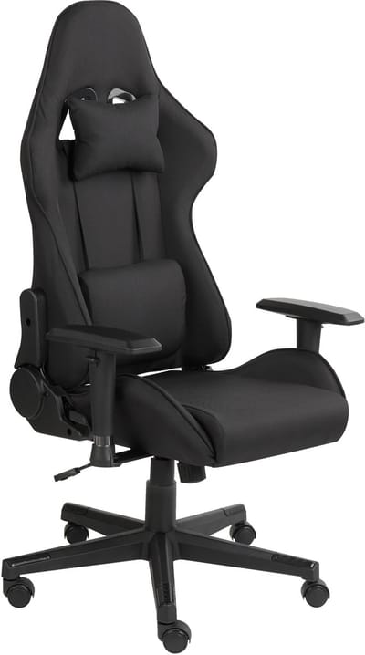 WARRIOR - Gamestoel - Zwart - Polyester