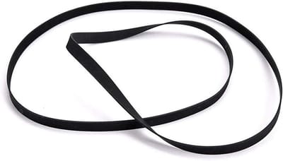 Rubberen draaitafelriem voor platenspeler met een omtrek van 40 cm, geschikt voor diverse modellen en verbeterde geluidskwaliteit