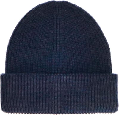 Manfield - Heren - Donkerblauwe beanie - Maat 1