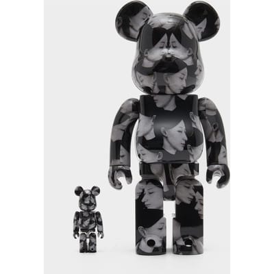 Medicom BE@RBRICK BLACK Scandal Yohji Yamamoto 100% 400%