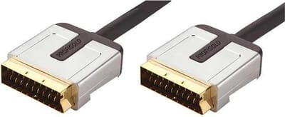 24 Stuks Scart kabels Profigold High Performance (Scart male - Scart male), 1m