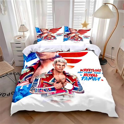 Nieuwe Cody Rhodes American Nightmare Beddengoed Set Eenpersoons Twin Volledig Queen King Maat Bed Set Volwassene Kind Slaapkamer Dekbedovertrek Sets Anime 150X200cm 3pcs