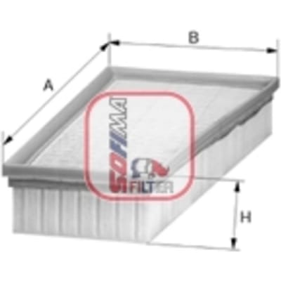 Luchtfilter SOFIMA S 3A76 A