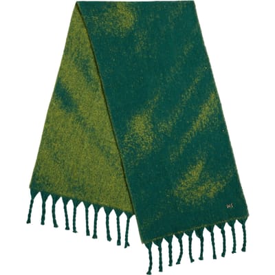 White Stuff Benny Brushed Scarf Green Multi Größe: OS | Schals Outlet | Herren | Grün