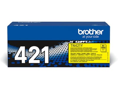 Brother TN421Y - Geel - origineel - tonercartridge - voor Brother DCP-L8410, HL-L8260, HL-L8360, MFC-L8690, MFC-L8900