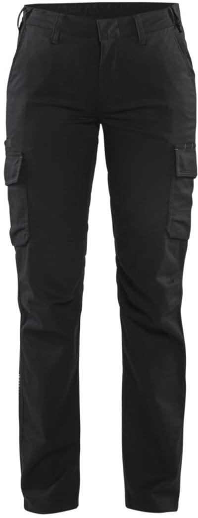 Blaklader Dames industrie werkbroek stretch 7144-1832 - Zwart - C34