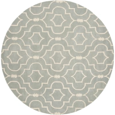 Vloerkleed Morgan rond handgemaakt | Safavieh