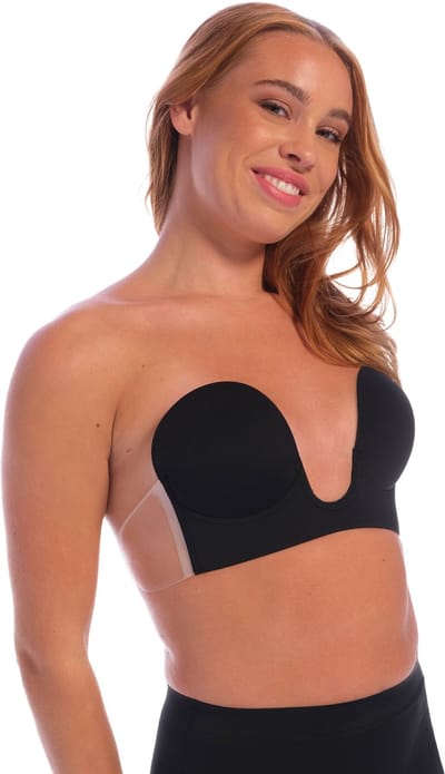 Perfect Secrets - Perfect Plunge Bra Plakbeha - Black - Maat D