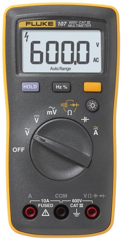 Draagbare digitale multimeter voor AC/DC met verlichting