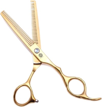 Kappersschaar Effileerschaar - Haarknipinstrument - Professioneel Knippen - Dubbelzijdig Vertanding - 14 tot 17.5 cm - Kleur 6