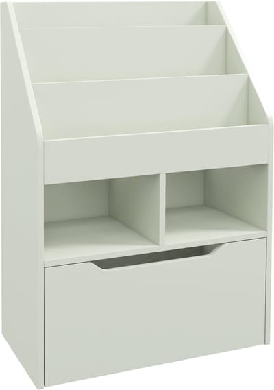 HOMCOM-Kinderboekenkast-60x29.9x90cm-MDF-Groen