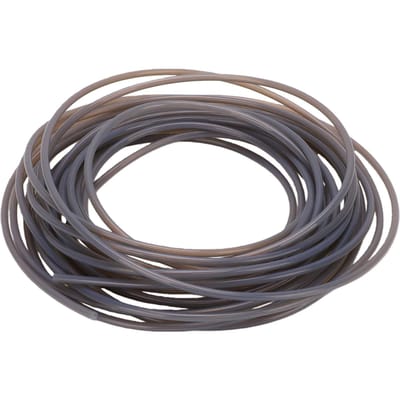 Tube PTFE Adapté pour Imprimante 3D Bambu Lab Séries P1 X1 A1 10m Faible Résistance Friction Résistant aux Hautes Températures Forme Étoilée gray