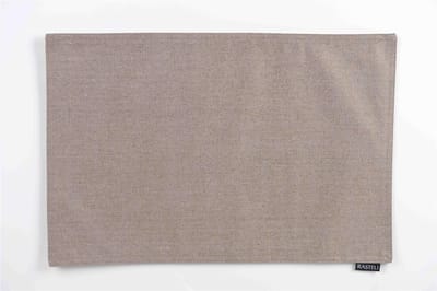Rasteli Placemat Vlekwerend Taupe 45 x 30 cm  Voordeelset van 2 stuks