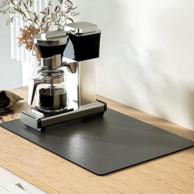 Absorbente Koffiemat 40 x 61 cm - Antislip Droogmat voor Keuken en Bar - Beschermt Tegen Vlekken