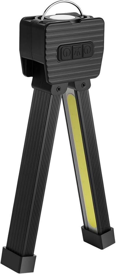 GELLDG Fitness houdingslamp - Gymlamp - Draagbare magnetische LED-zaklamp - 7 helderheidsniveaus - 4 standen - IPX4 waterdicht - Geschikt voor fitness, sportscholen, kamperen, thuis en op kantoor.