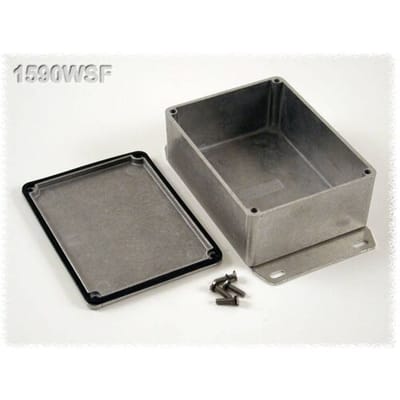Hammond Electronics 1590WSF Universele behuizing 110.5 x 81.5 x 44 Aluminium Natuur 1 stuk(s)