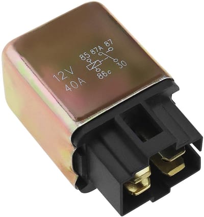 Allecto - Startmotor Relais - Vervangende Onderdelen - Betrouwbaar en Duurzaam - 12V 40A - Geschikt voor Quad Bikes - Model EC...