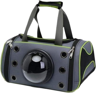 Huisdier Rugzak Drager - Draagbare Reis Tas - Comfortabel Vervoer - Semi-verborgen Ruimte - 50 x 31 cm - Zwart