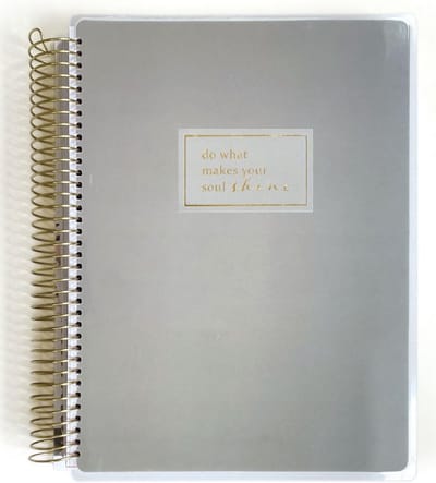 12 Maanden Planner - Agenda Ongedateerd - Plannen Maken - Gelamineerde Kaft - 20.3 x 23.5 cm - Meerdere Kleuren