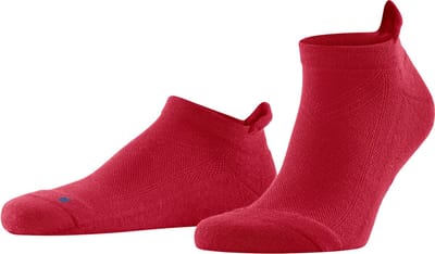 FALKE Cool Kick kort eenkleurig functioneel materiaal sneakersokken enkelsokken unisex roze - maat 37-38