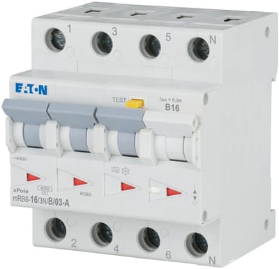 EATON INDUSTRIES Xpole Aardlekschakelaar - 120656 - E2B2J