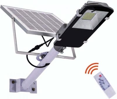 Krachtige Zonne-energie Straatverlichting met Bewegingssensor - 40 LED's - Afstandsbediening - IP65"
