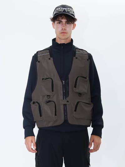 YOUTHUP Heren Duurzaam outdoorvest - Waterafstotend - S
