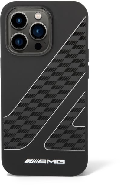 AMG Back Cover - Apple iPhone 14 Pro - Zwart - Slank ontwerp - Schokabsorptie en krasbescherming