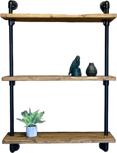 Design85 Steigerbuis Kast Whisky 60cm Zwart Industrieel Design
