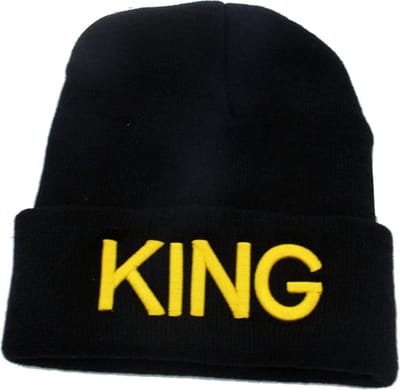Winkrs | Beanie "King" Goud | Muts | Hoofddeksel | One Size Unisex