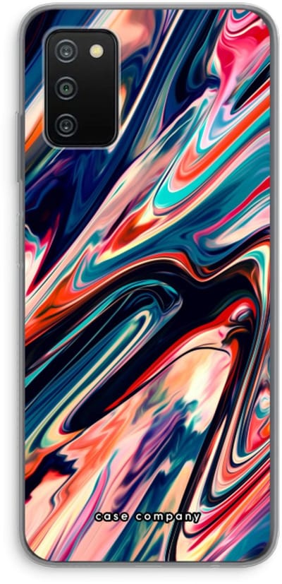 Case Company® - Hoesje geschikt voor Samsung Galaxy A03S hoesje - Quantum Being - Soft Cover Telefoonhoesje - Bescherming aan alle Kanten en Schermrand