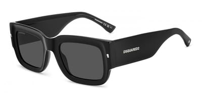 Dsquared2 D2 0089/S/SE Black 52/22/145 MAN Zonnebrillen
